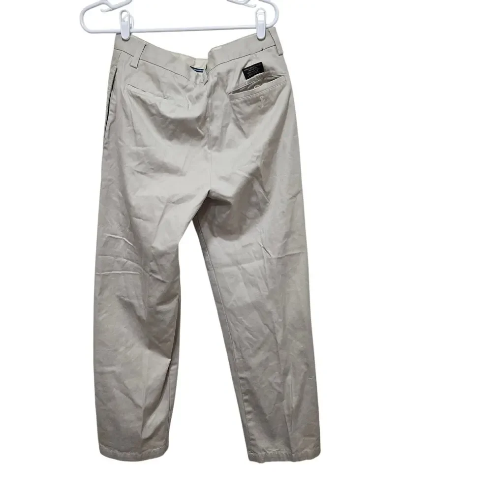Banana Republic Gavin Khaki Straight Chino Pants 31x30